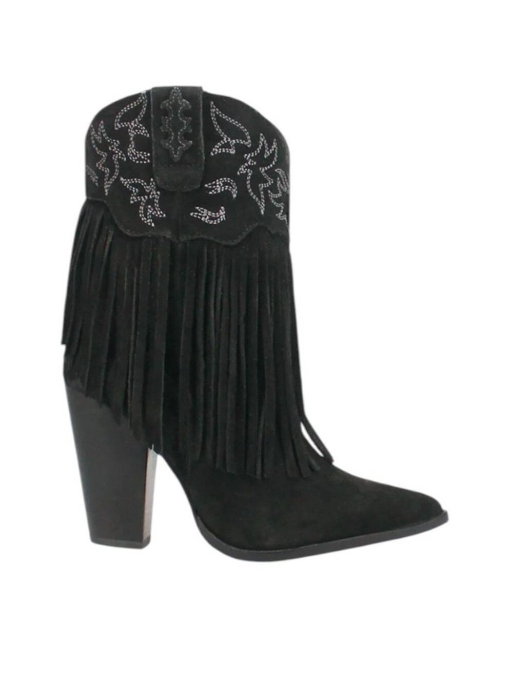 Dingo Women's Crazy Train fringe ankle boots, featuring unique...Size 7M
